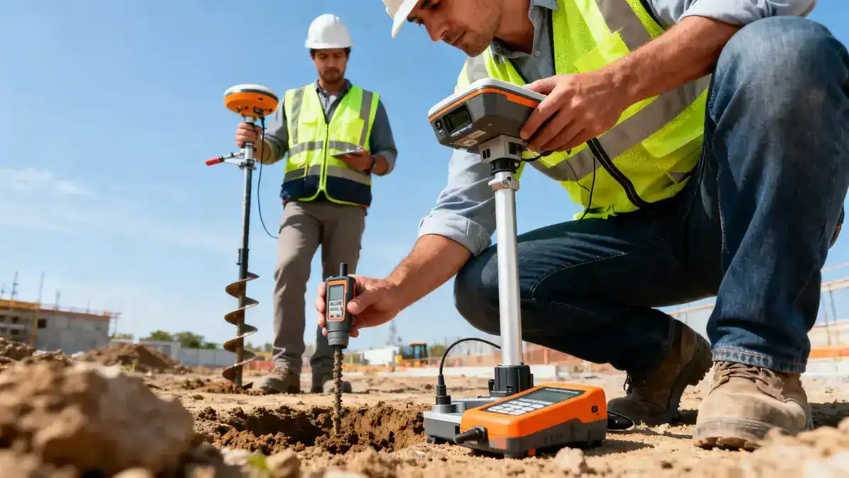 Travaux géotechniques à Calgary